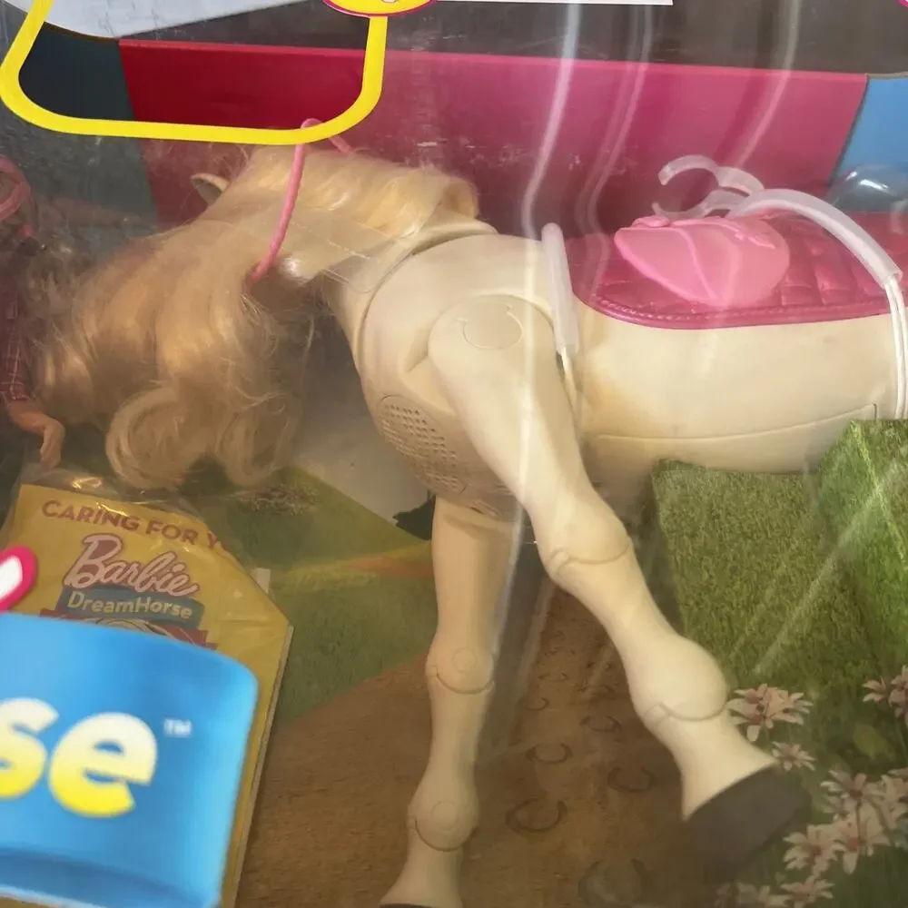 Mattel BARBIE Dream Horse VOICE ACTIVATED Blonde Barbie Doll Set NIB NEW Blonde